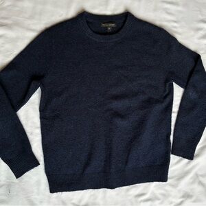 Banana Republic Men's Dark Blue Crewneck Sweater
